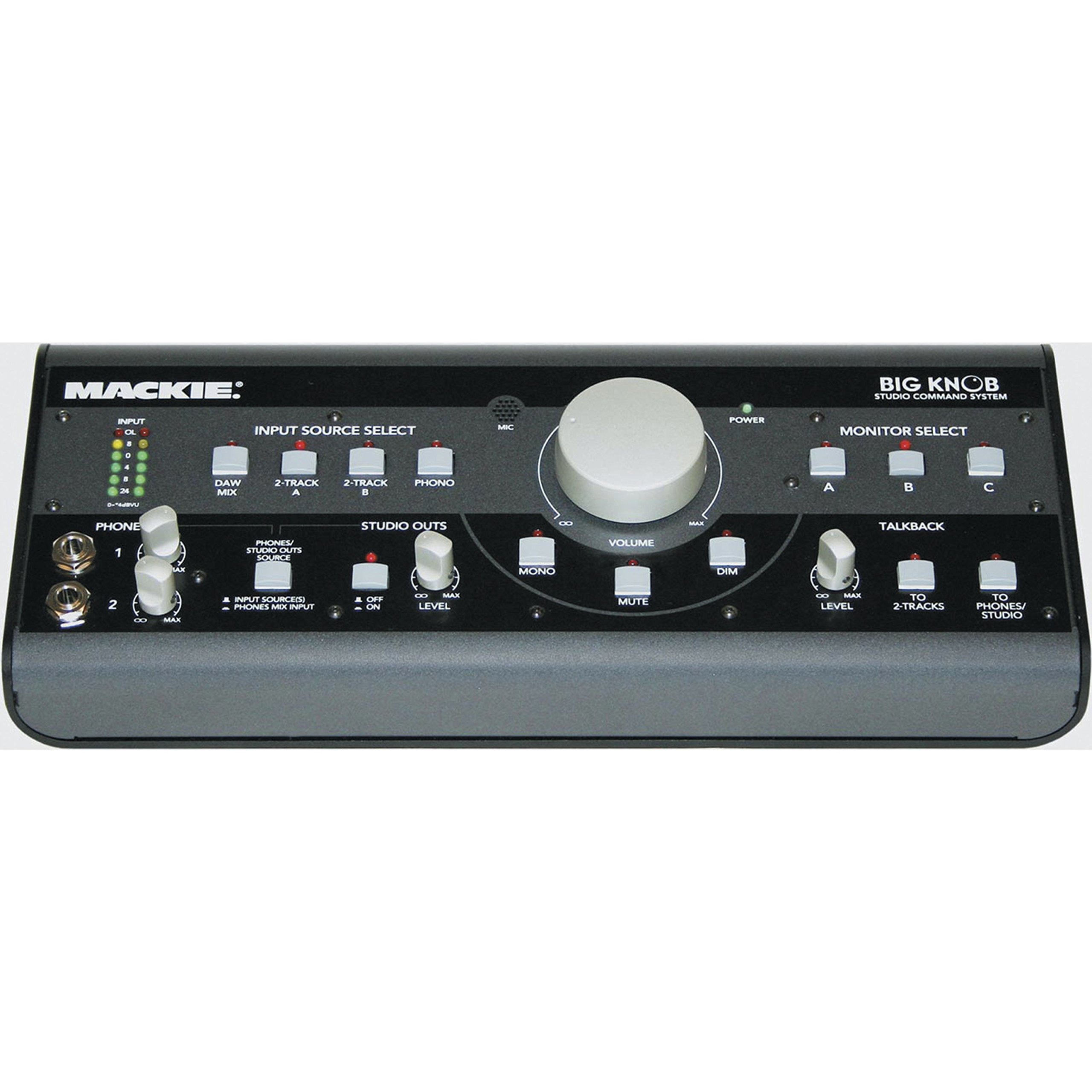 マッキー BIG KNOB STUDIO+ モニターコントローラー Amazon.co.jp: MACKIE マッキー モニターコントローラー Big